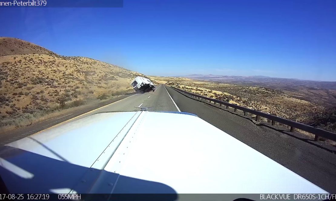 Speeding While Hauling a Camper Ends In A Crash